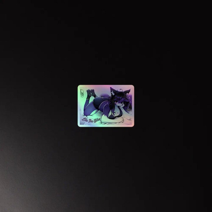 Lila The Neko Holographic Sticker Sheet product image (4)