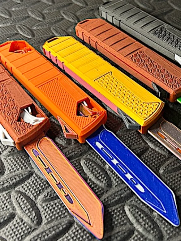 OTF Fidget Knife Over-Engineered and Upgradeable product image (1)