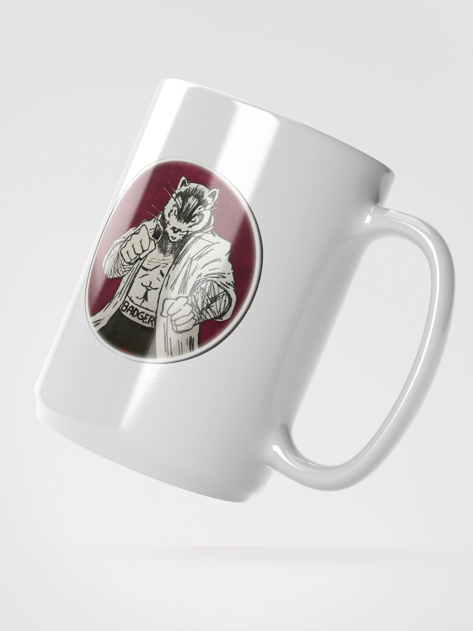 Fighting Badger Mug product image (2)