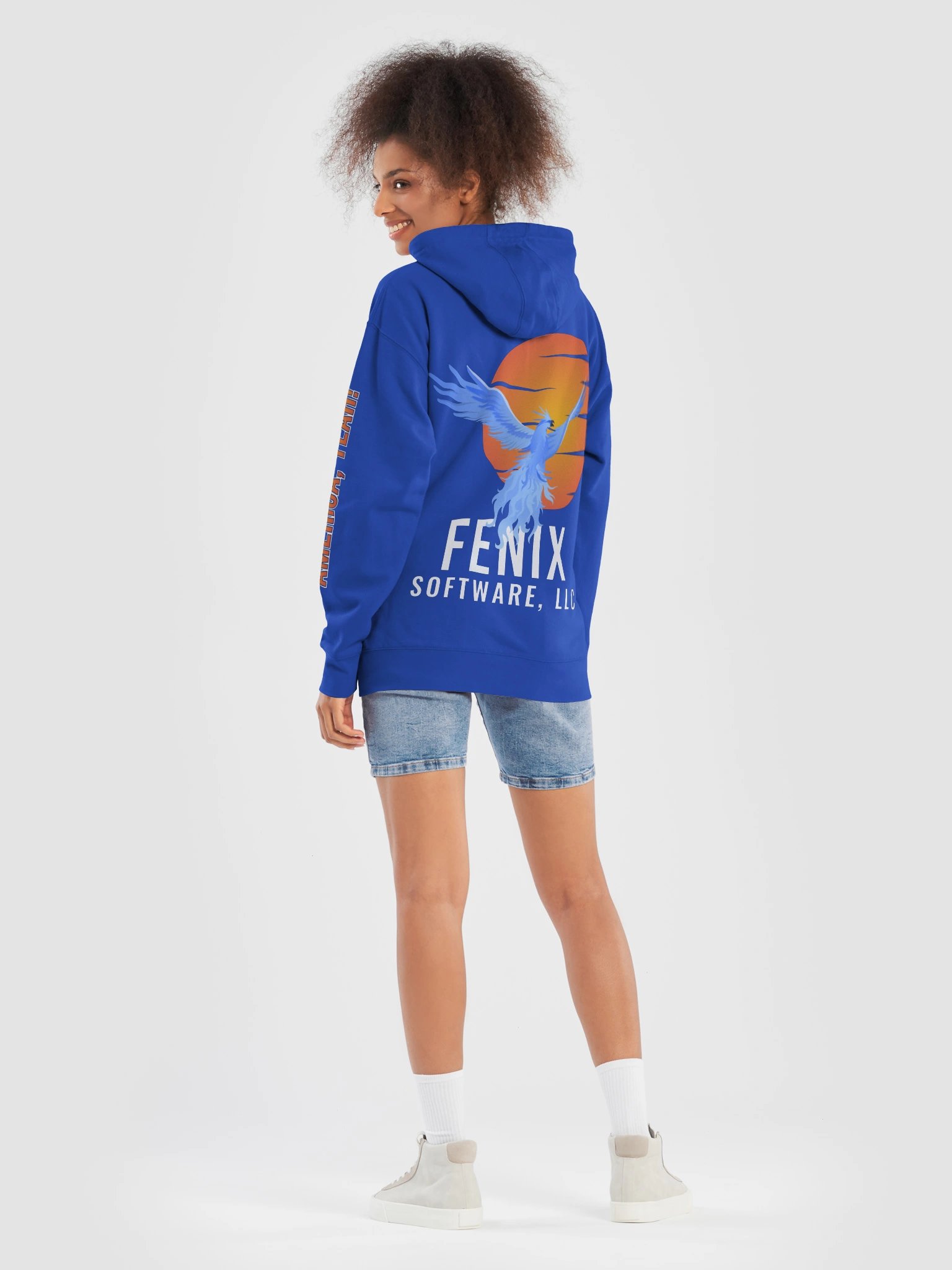 Fenix Software Phoenix Hoodie – Royal product image (8)