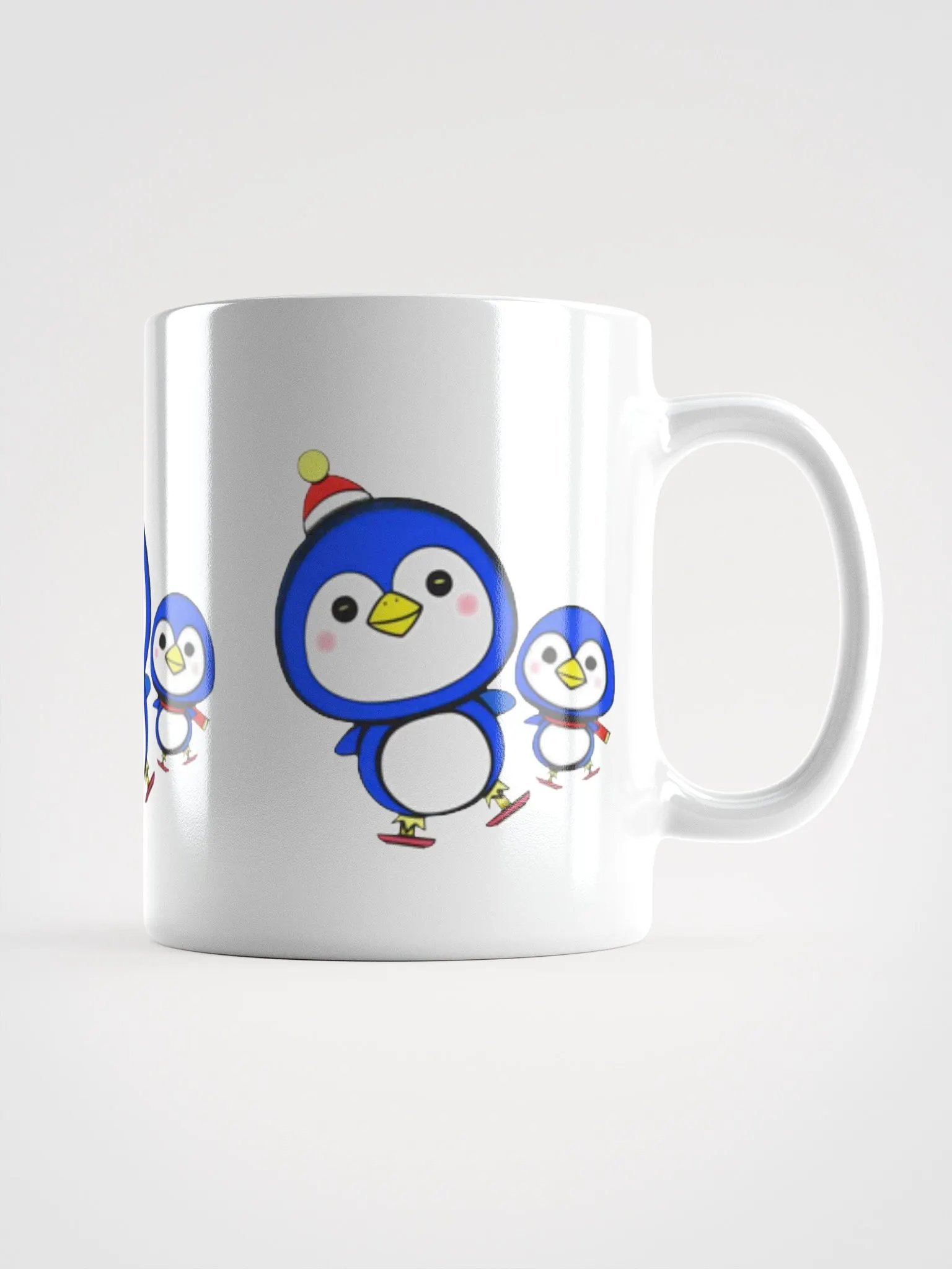 Penguin Party White Glossy Mug product image (1)