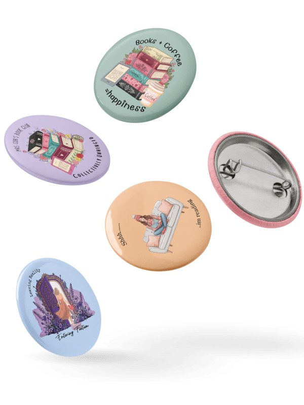 Mrs CDB's Bookish Badges product image (7)
