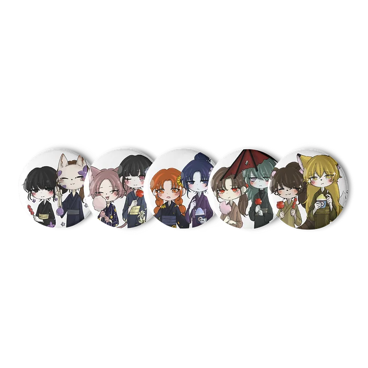 Suzu - Masturi Pin Badges 鈴 - 祭り缶バッジ product image (2)