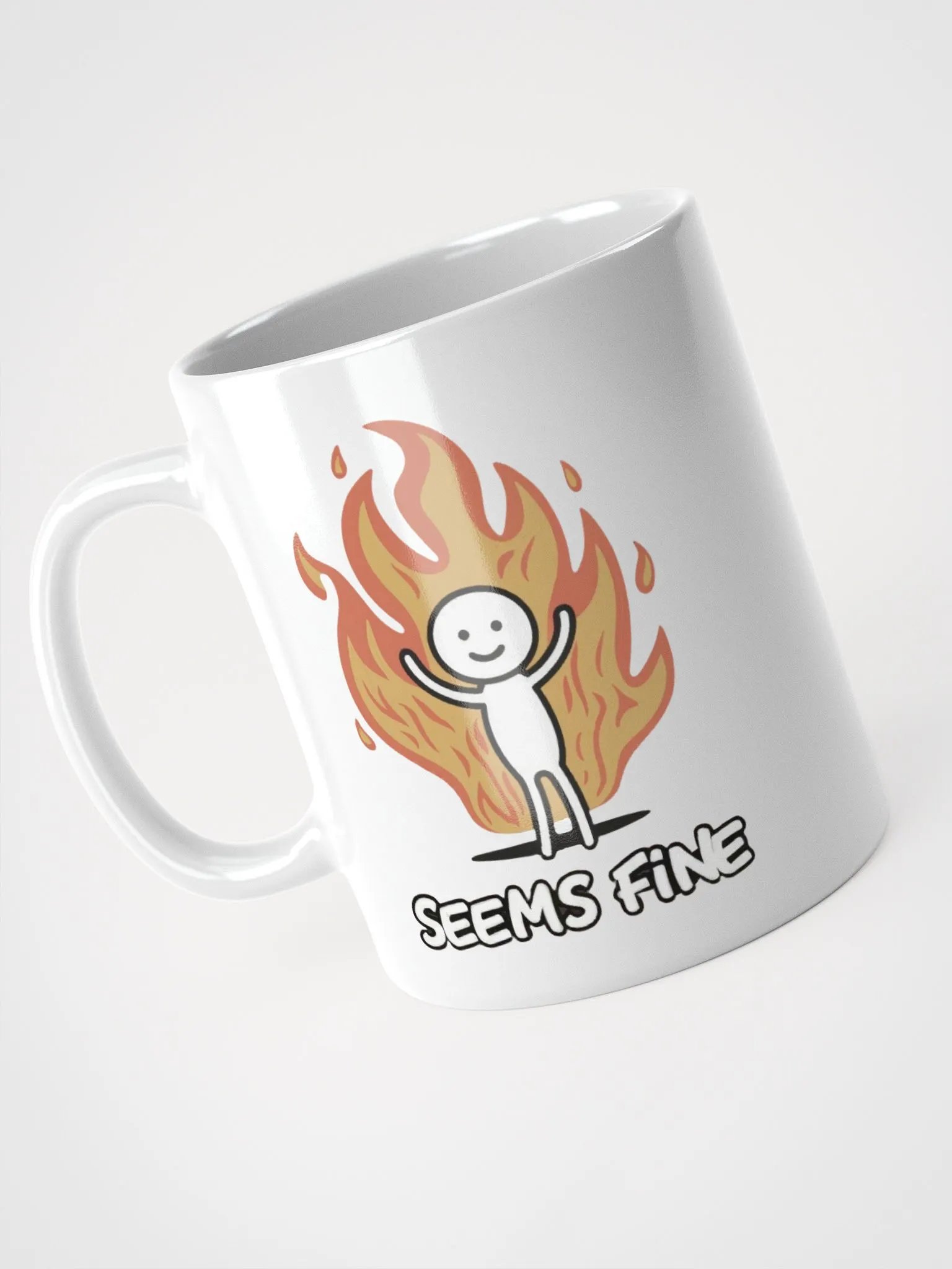 Seems Fine Mug product image (5)