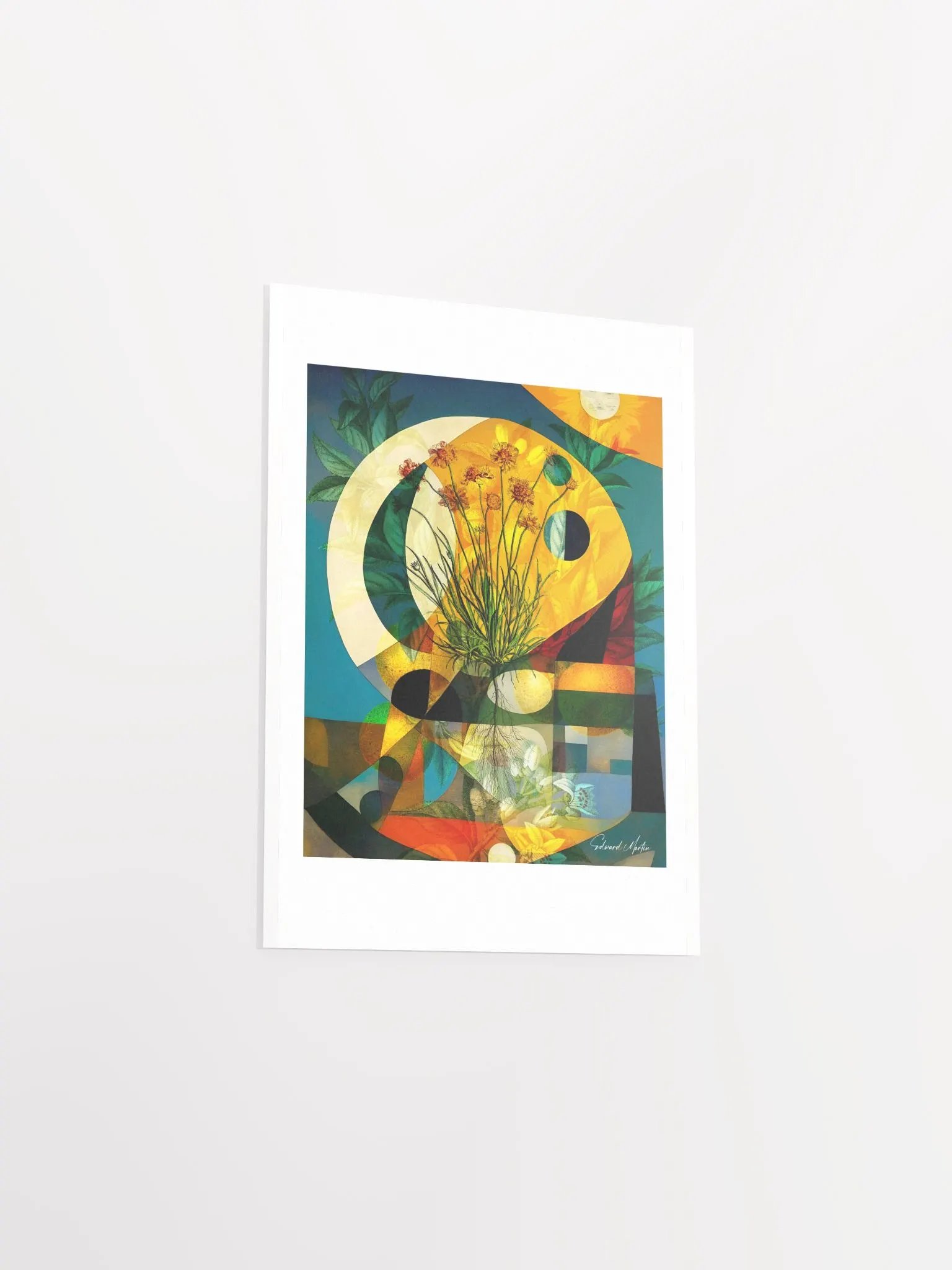 'Above as Below' by Edward Martin-Mixed Media Collage Print product image (4)