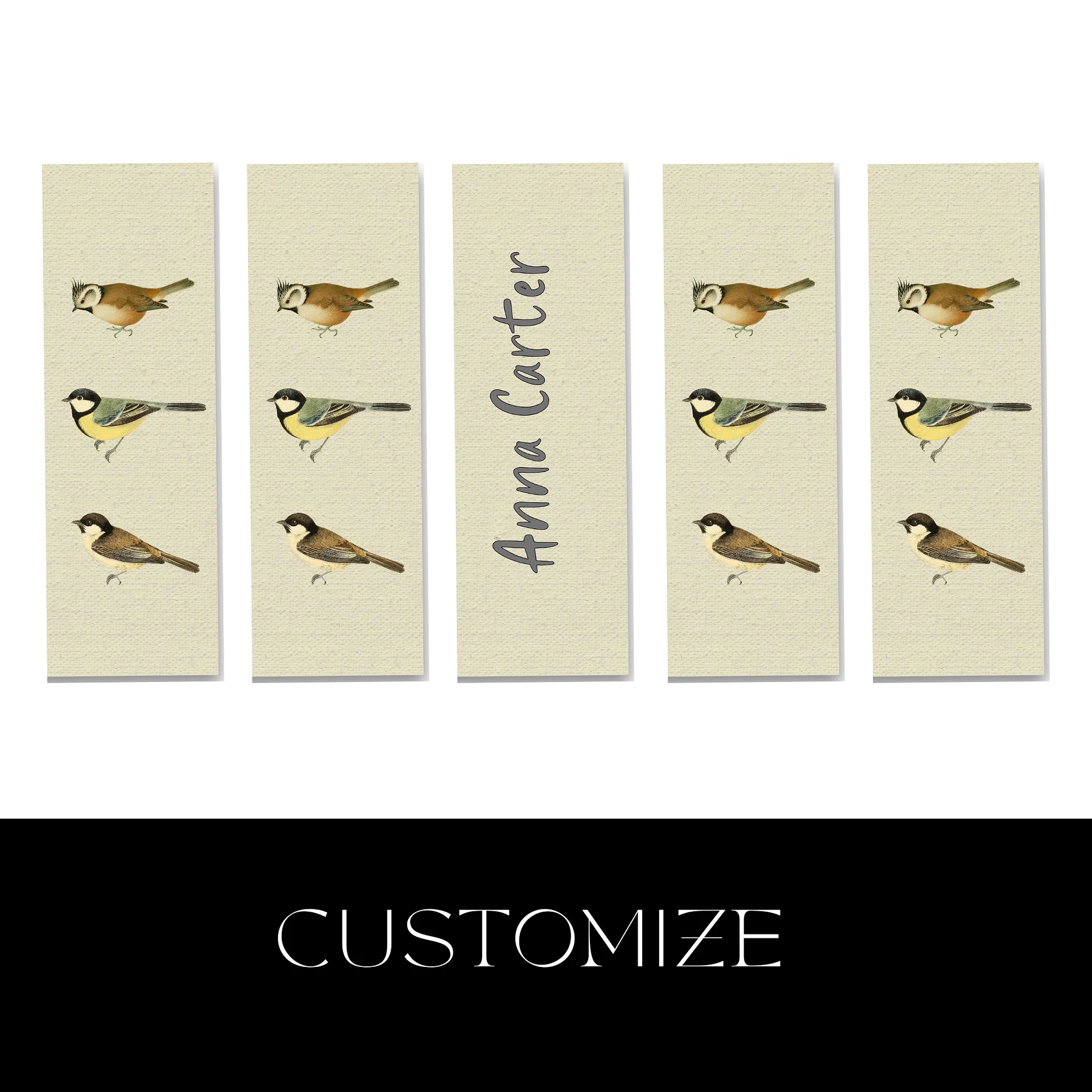 Tit Bird Bookmark product image (3)