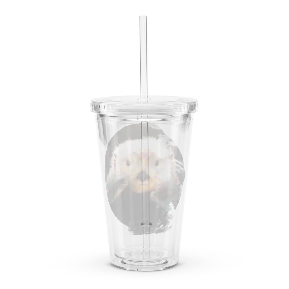 Watercolor Sea Otter Double Wall Tumbler product image (5)