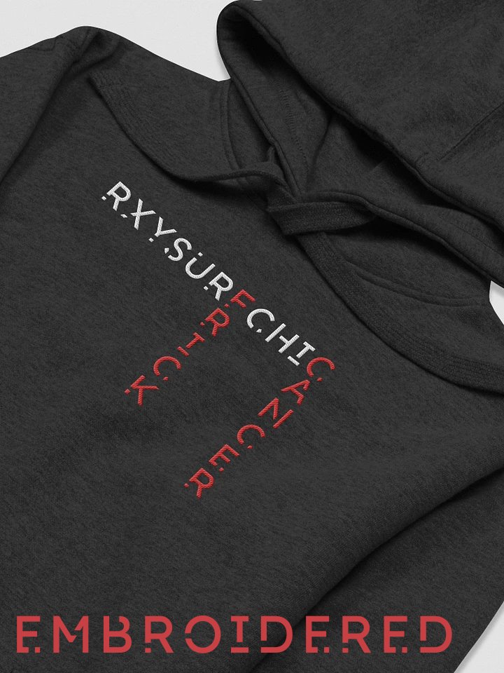 [charity] STITCHED - FRICK CANCER - Hoodie product image (1)