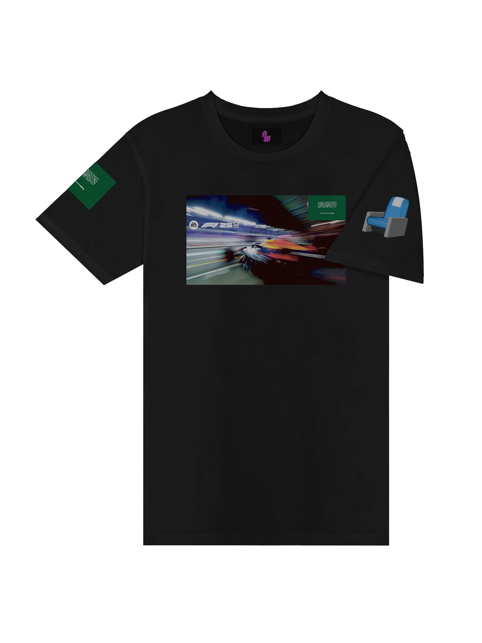 NyteWatch F1 25 Episode 5 Saudi Arabian GP Unisex T-Shirt product image (4)