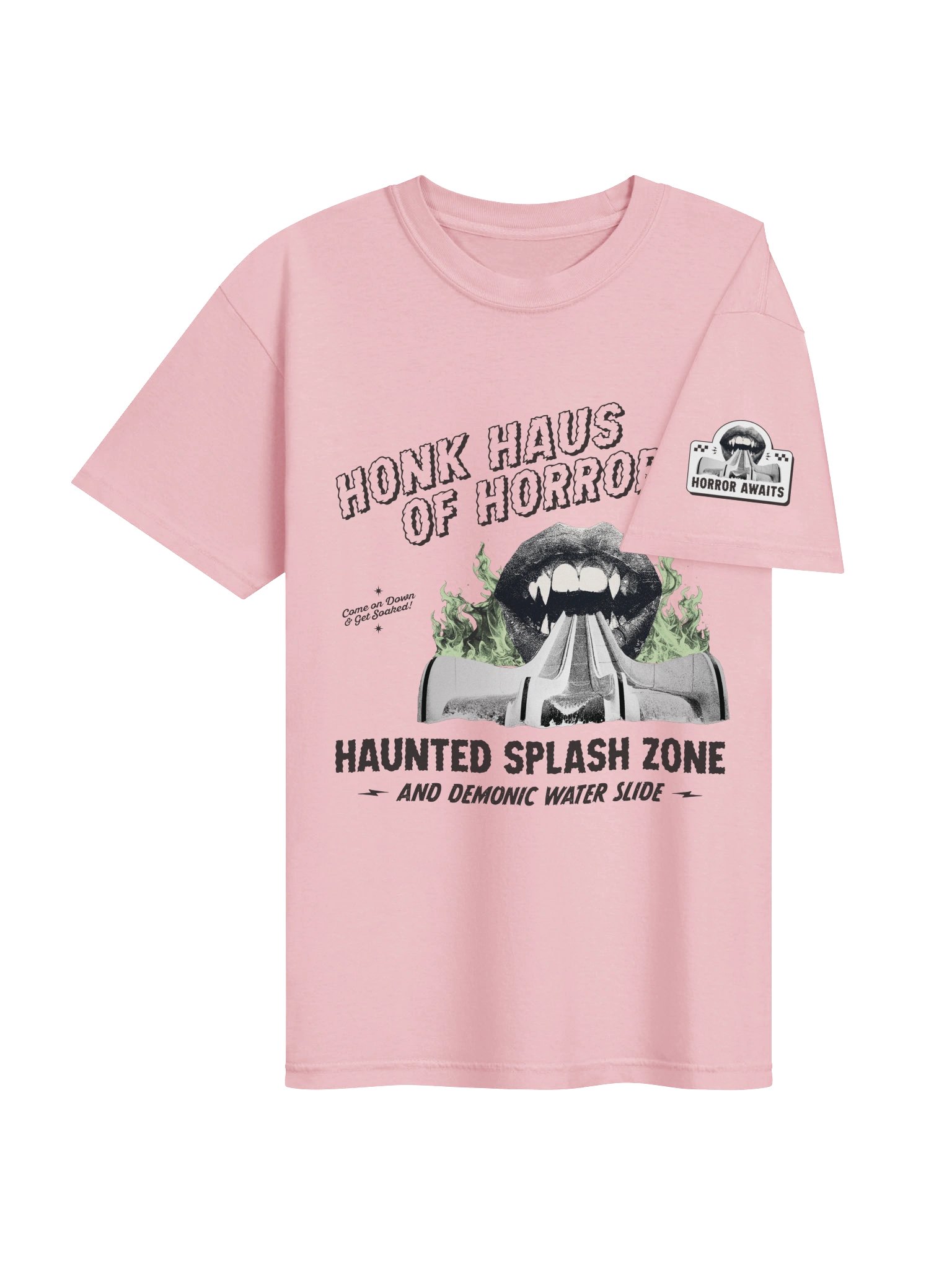 pastel honk haus of horrors printed shirt product image (4)