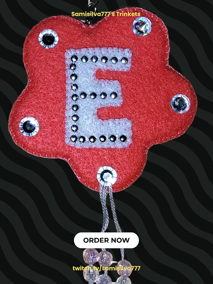 My Letter 2D Keychain - Custom product image (2)
