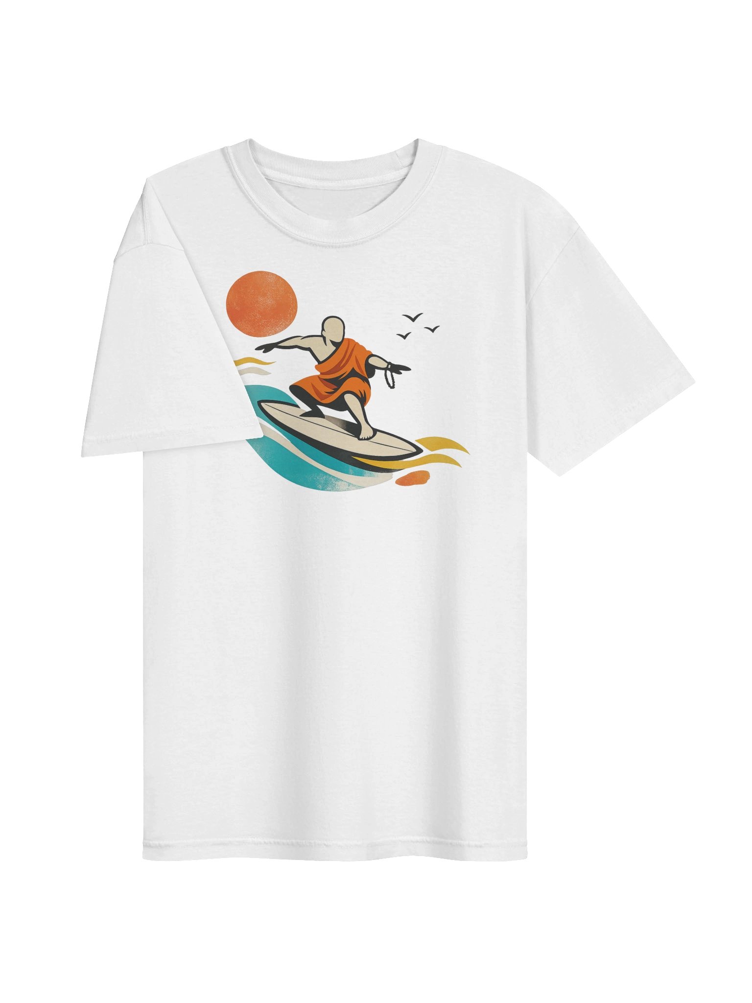 Zen Wave Rider – Surfing the Flow of Life product image (107)