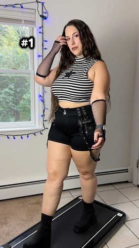 Which fit do you like best? 🖤 

I mixed it up a bit here with some of my usual alt/goth looks as well as a ren faire look sin...