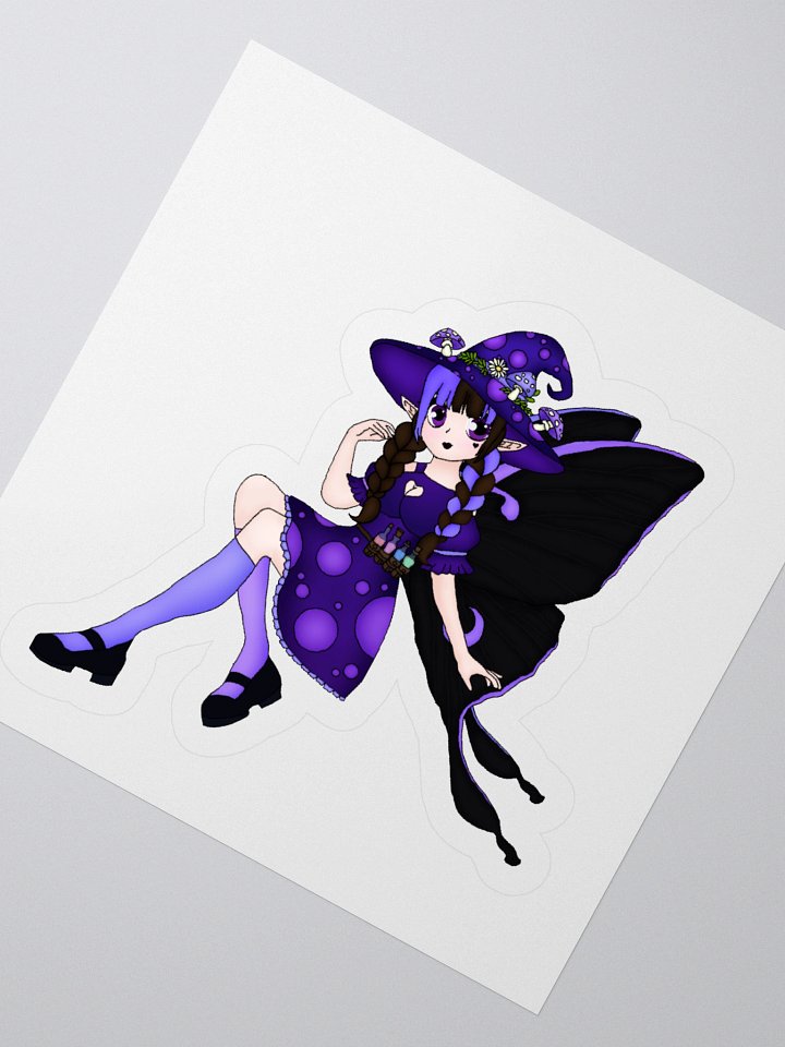 Mushroom Witch Mystic Sticker product image (5)
