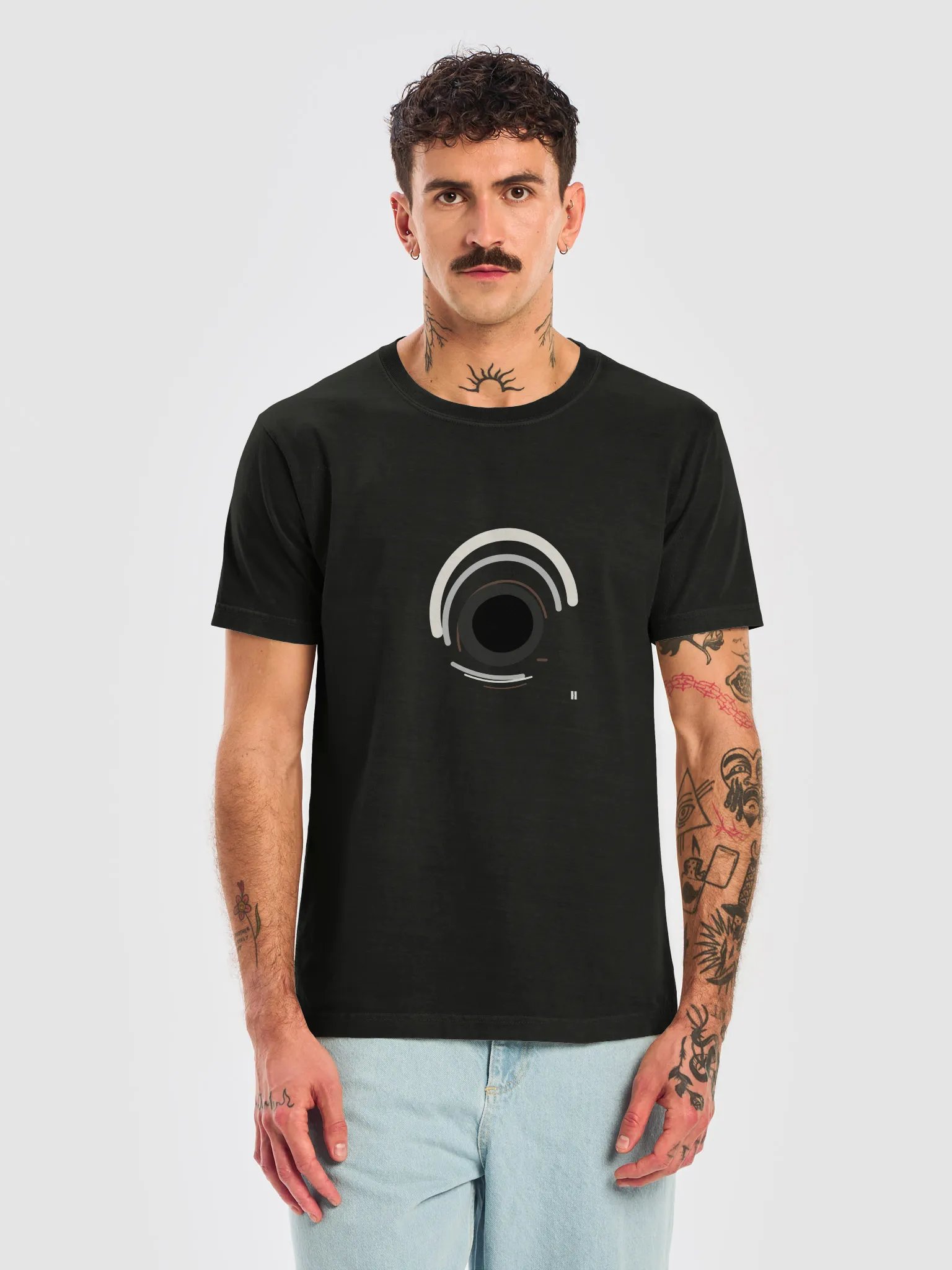 AFTERIMAGE FIELD — Heavyweight Garment-Dyed T-Shirt product image (1)