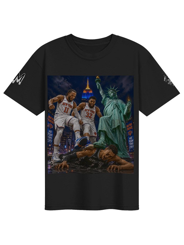 NYK /Statue of Liberty Stomping Wemby Tees product image (1)