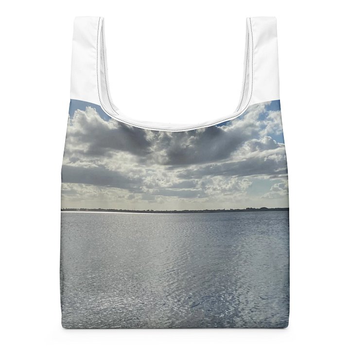 Horizon Reflections All-Over Print Shopping Bag product image (1)