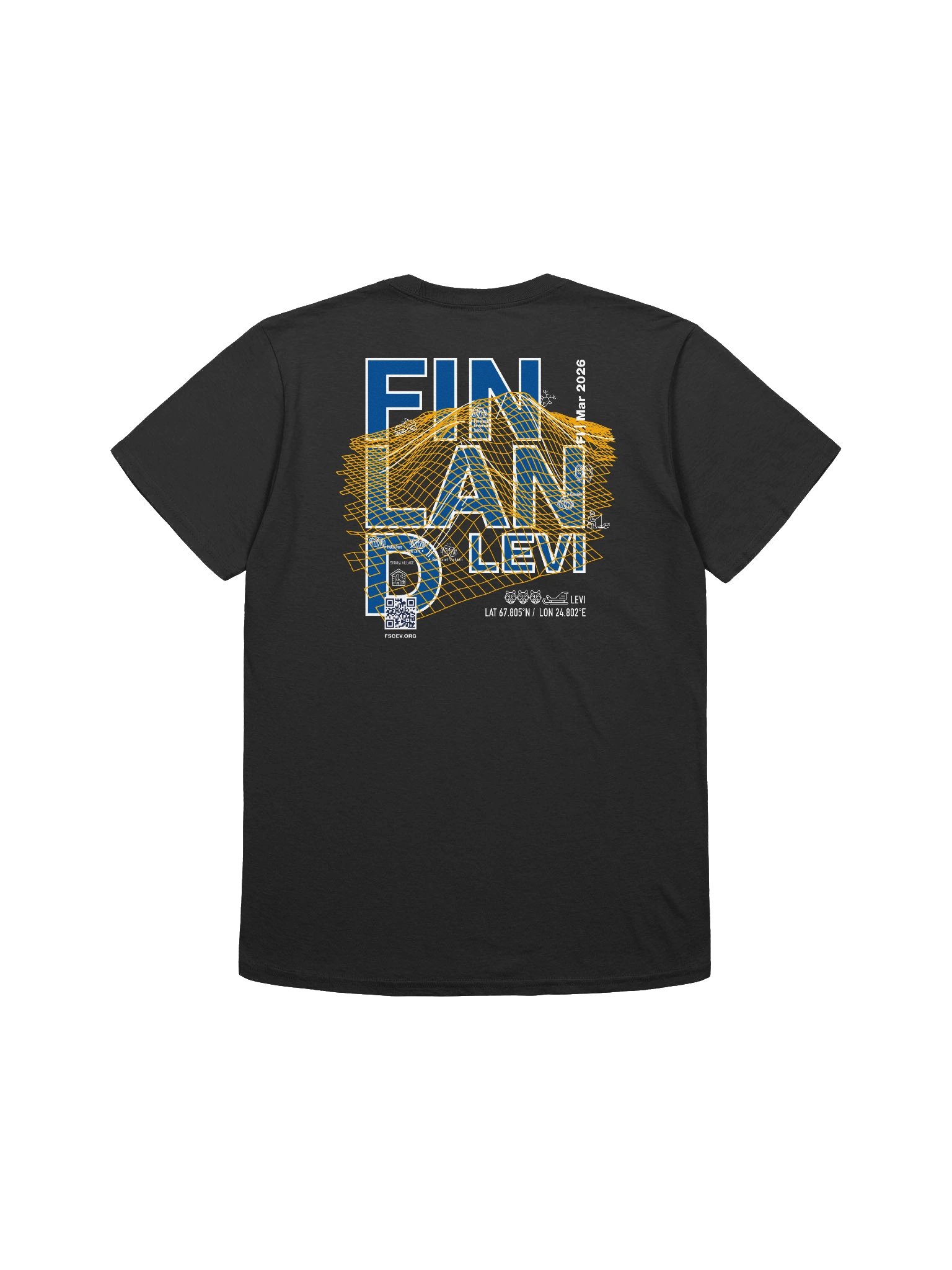 Finland / Levi Coordinates and Resort (front and back print) product image (2)