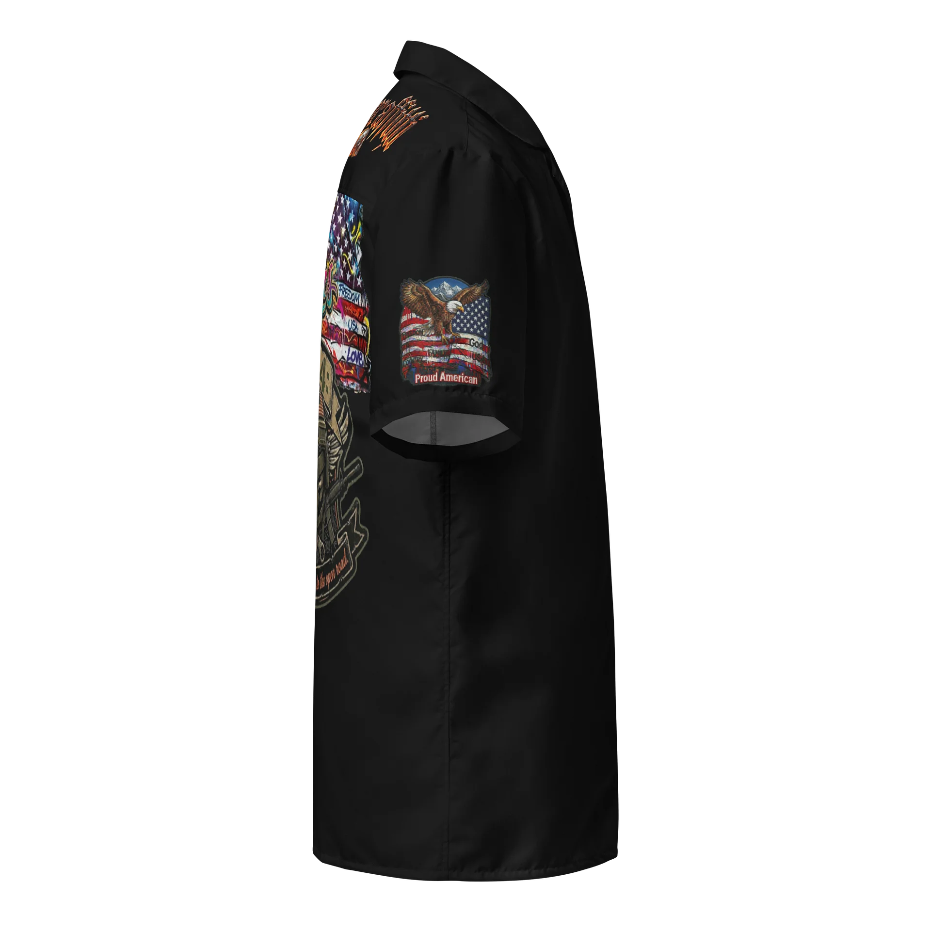 MötoGraffitti DD 214 Club Shirt (the 250 yr USA Anniversary vers) product image (4)