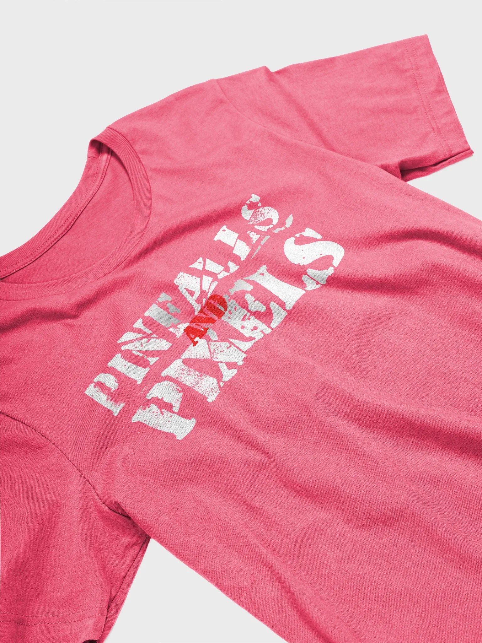Pinfalls And Pixels Pink Logo Shirt product image (3)
