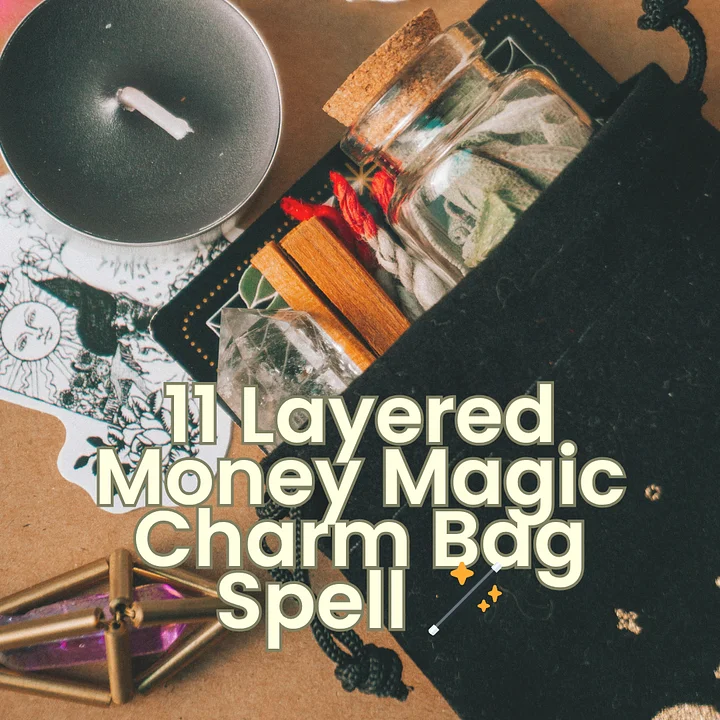 11 Layered Magic Money Charm Bag that ACTUALLY works! 🪄 product image (1)