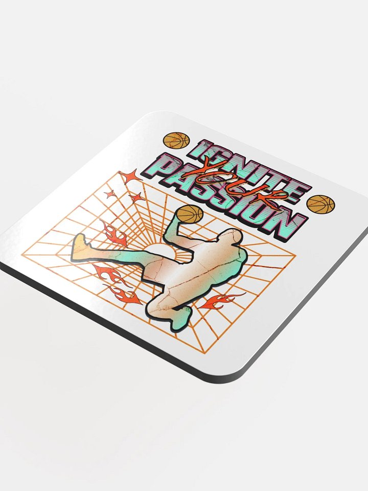 Ignite Your Passion Basketball Coaster Set product image (1)