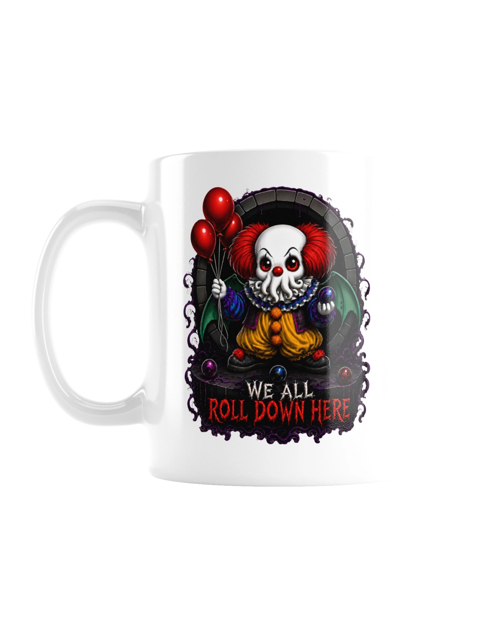 We All Roll Down Here Mug product image (1)