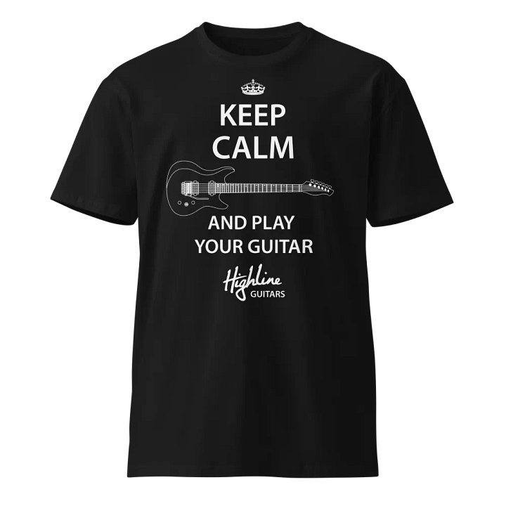 Keep Calm And Play Your Guitar T-Shirt product image (1)