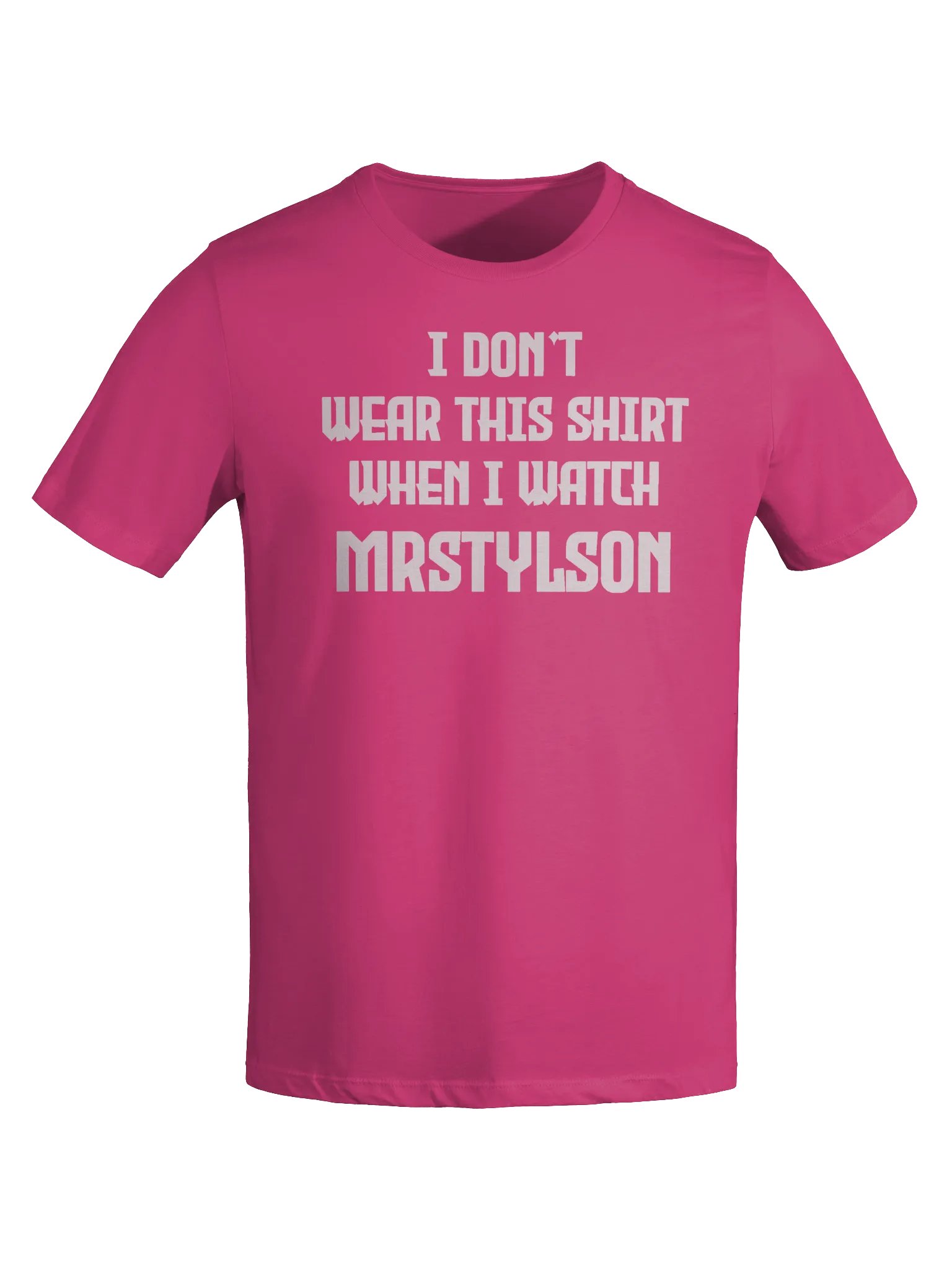 I Don't Wear This Women's T-Shirt (White Text) product image (49)