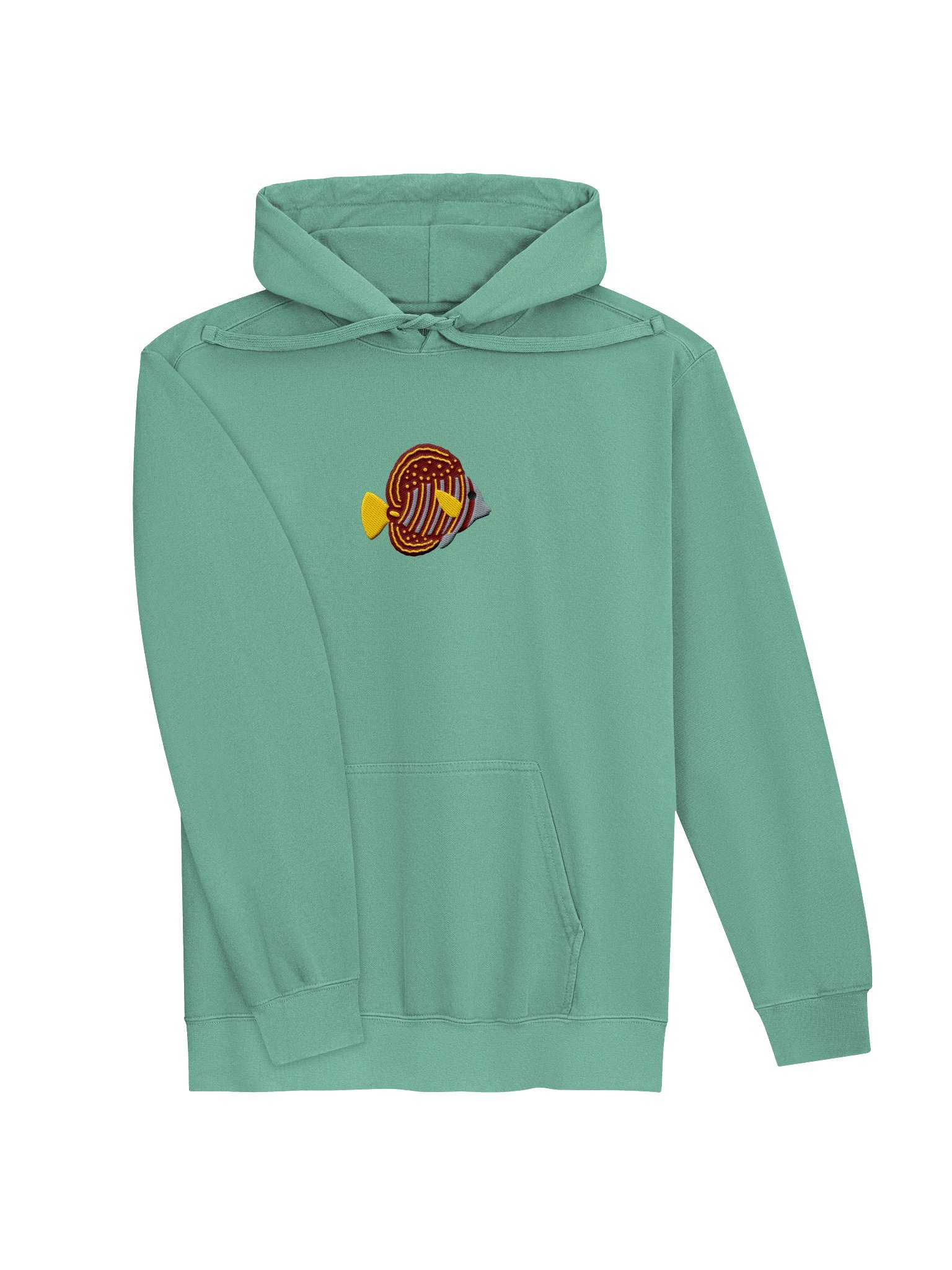 Sailfin Tang Embroidered Hoodie | Saltwater Reef Aquarium Fish & Ocean Lover Apparel product image (6)