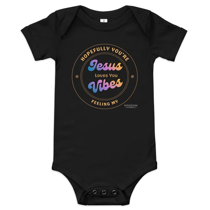 Jesus Vibes Baby Bodysuit product image (1)