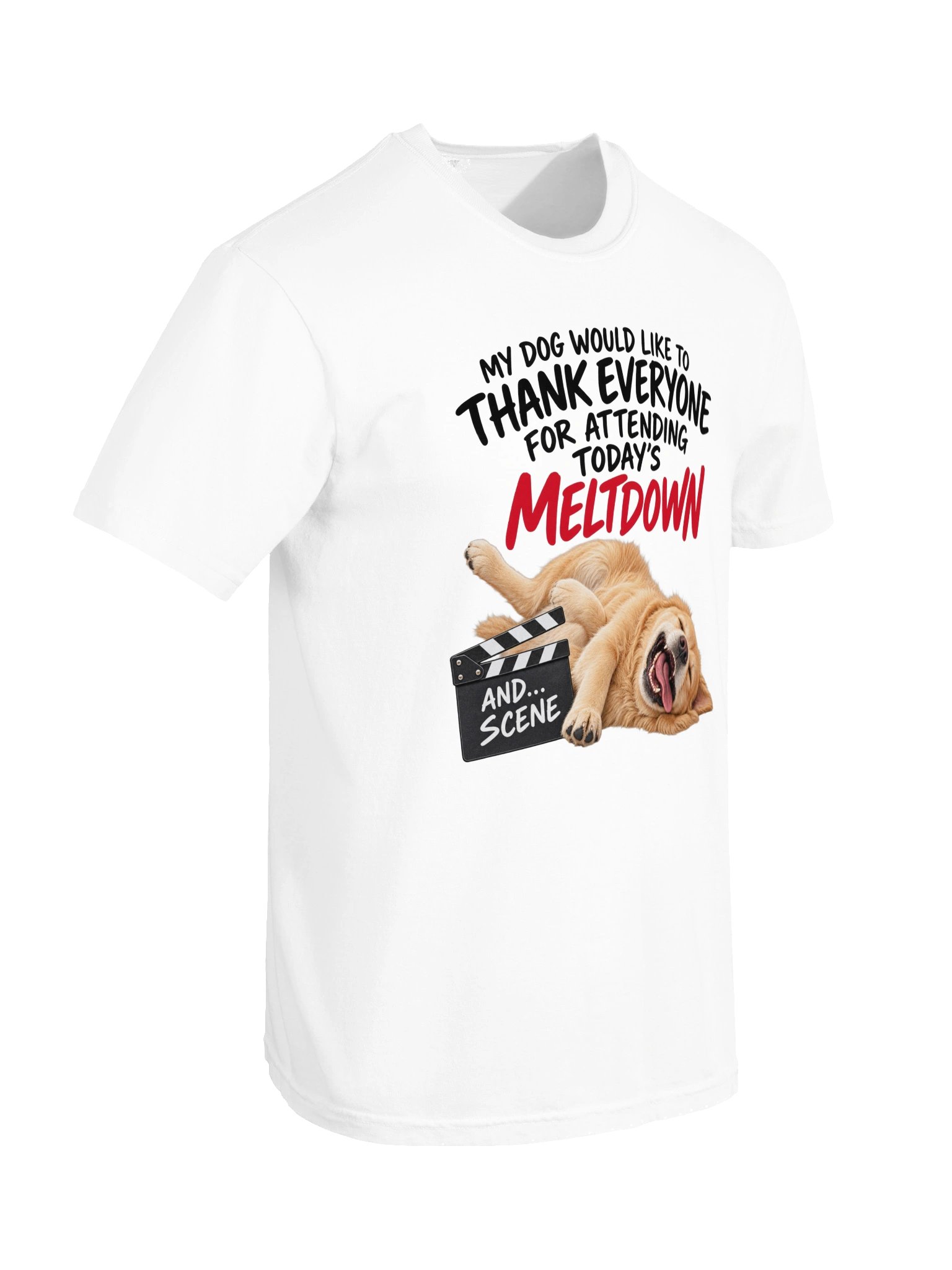 My Dog Would Like to Thank Everyone for Attending Today’s Meltdown T-Shirt product image (9)