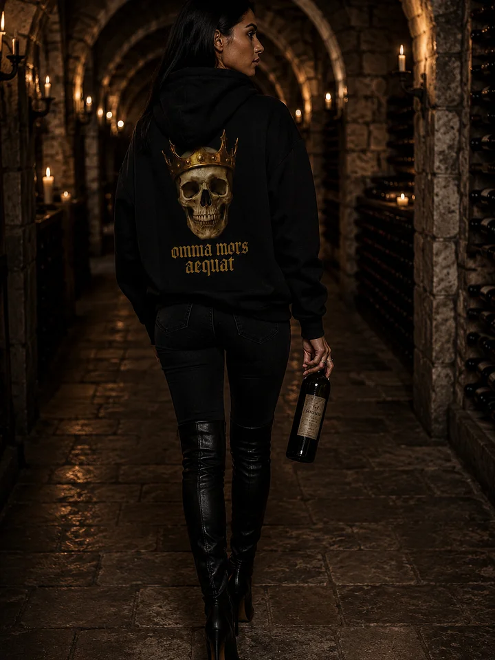 Oversized Premium Quality Skull Hoodie with Crown Design product image (1)