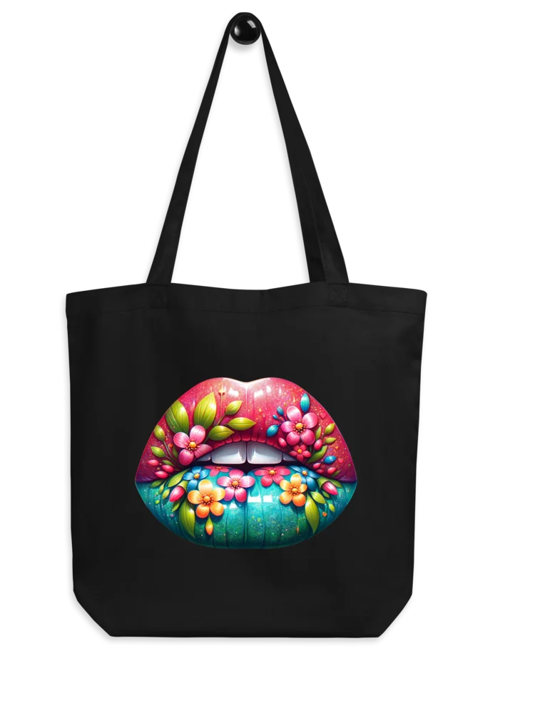 Blooming Lips Eco-Friendly Tote Bag product image (5)