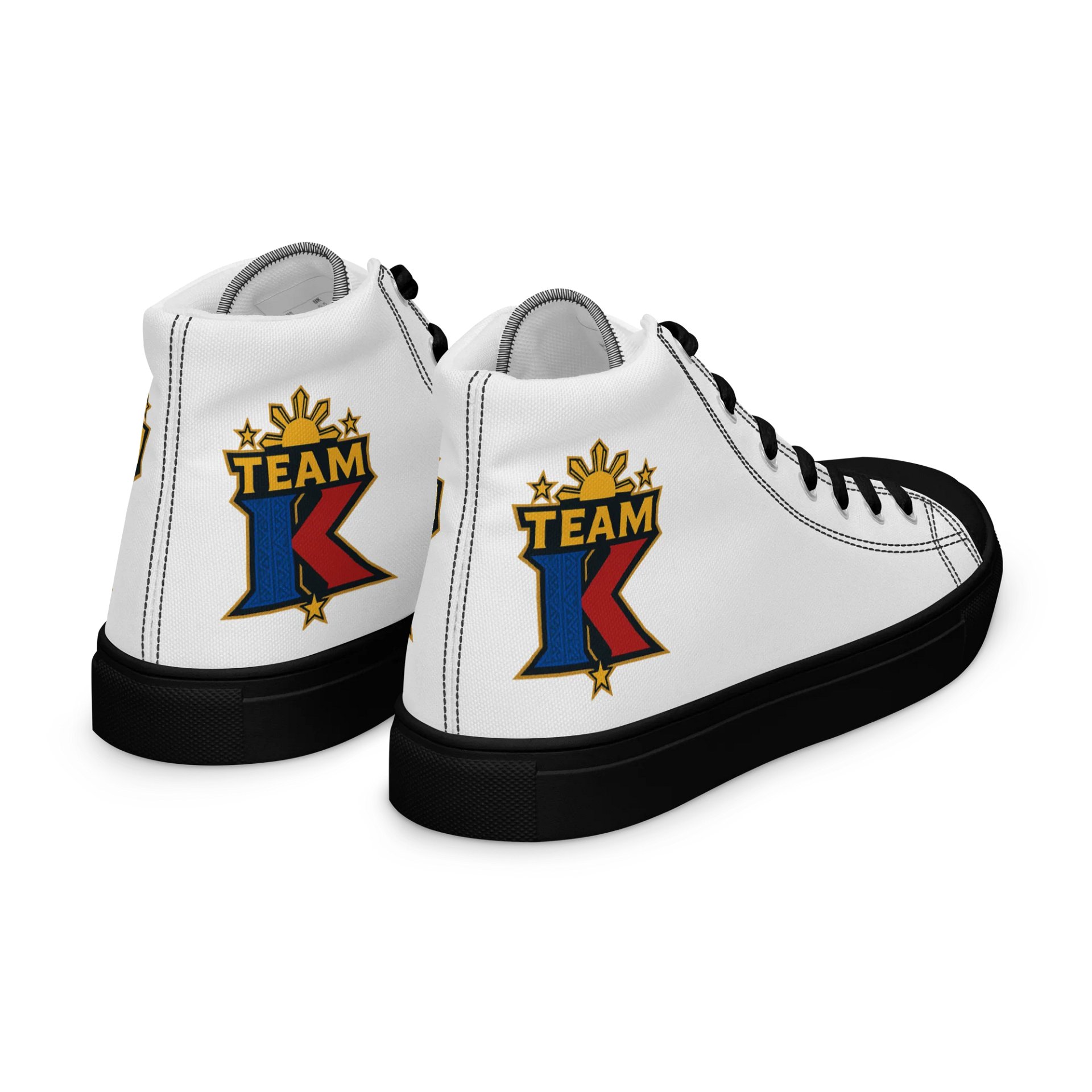 Team K Philippines Women's High Top Canvas Shoes product image (7)