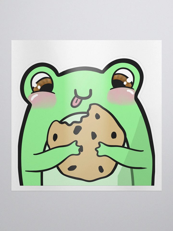 Frog Cookie Sticker product image (1)