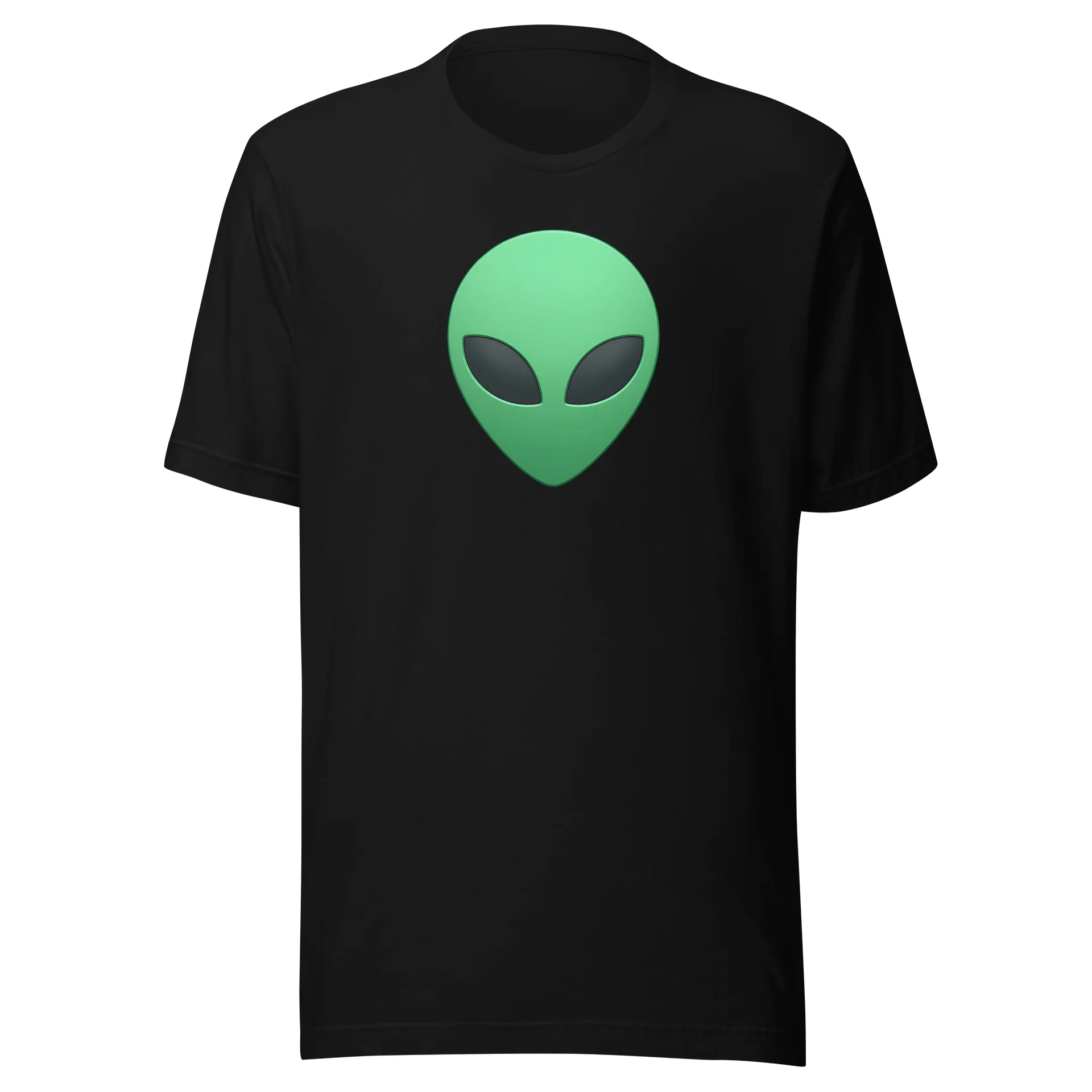 Women's Green Alien Head Tshirt product image (1)