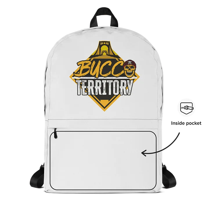 White Backpack product image (2)