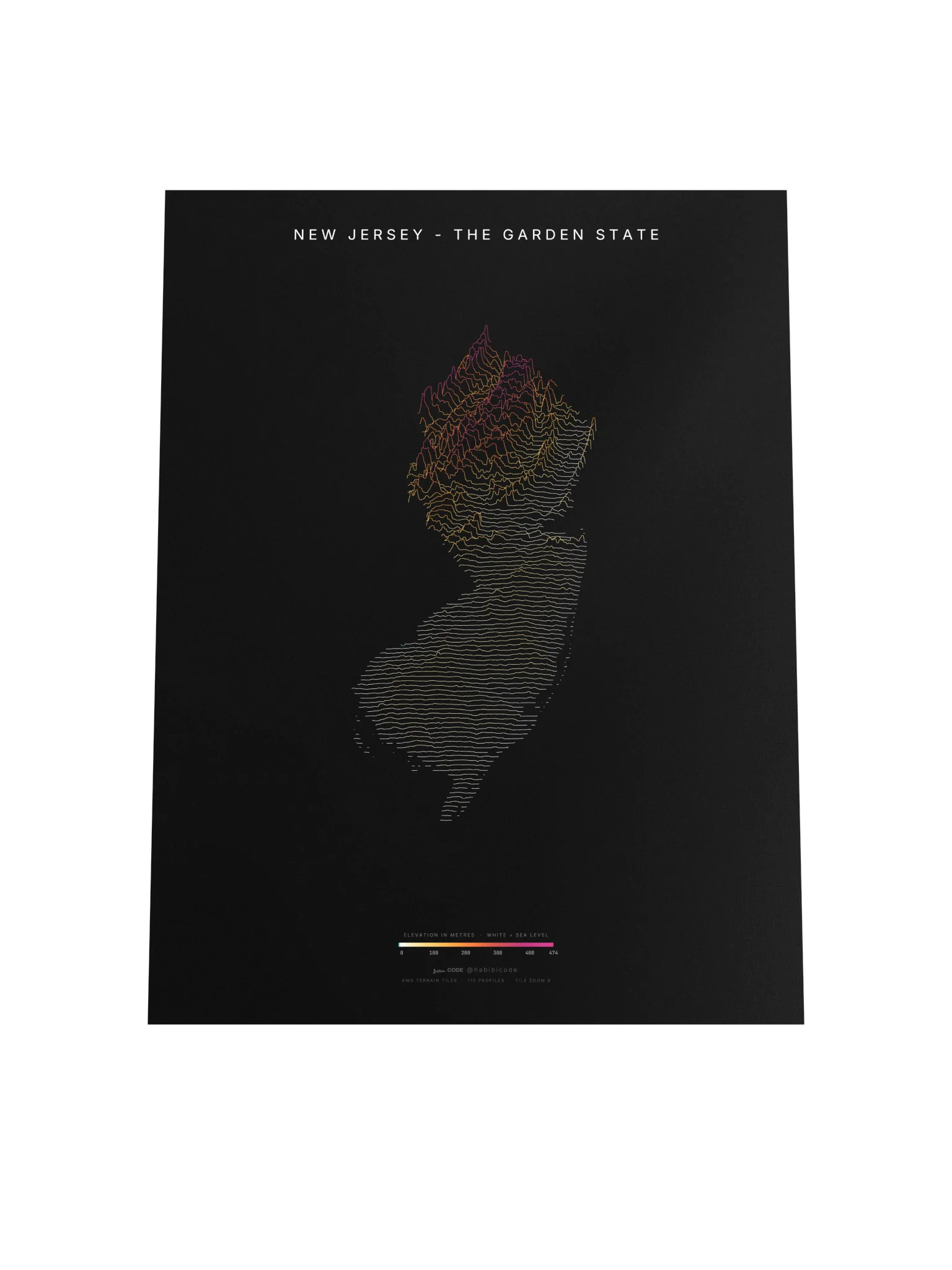 Ridgeline Poster - New Jersey product image (4)