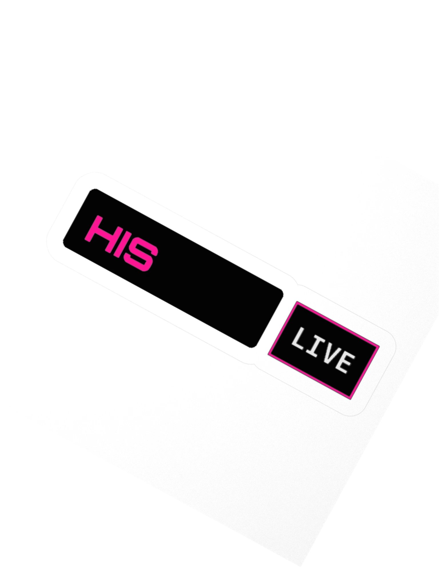 His Live — Sticker product image (2)