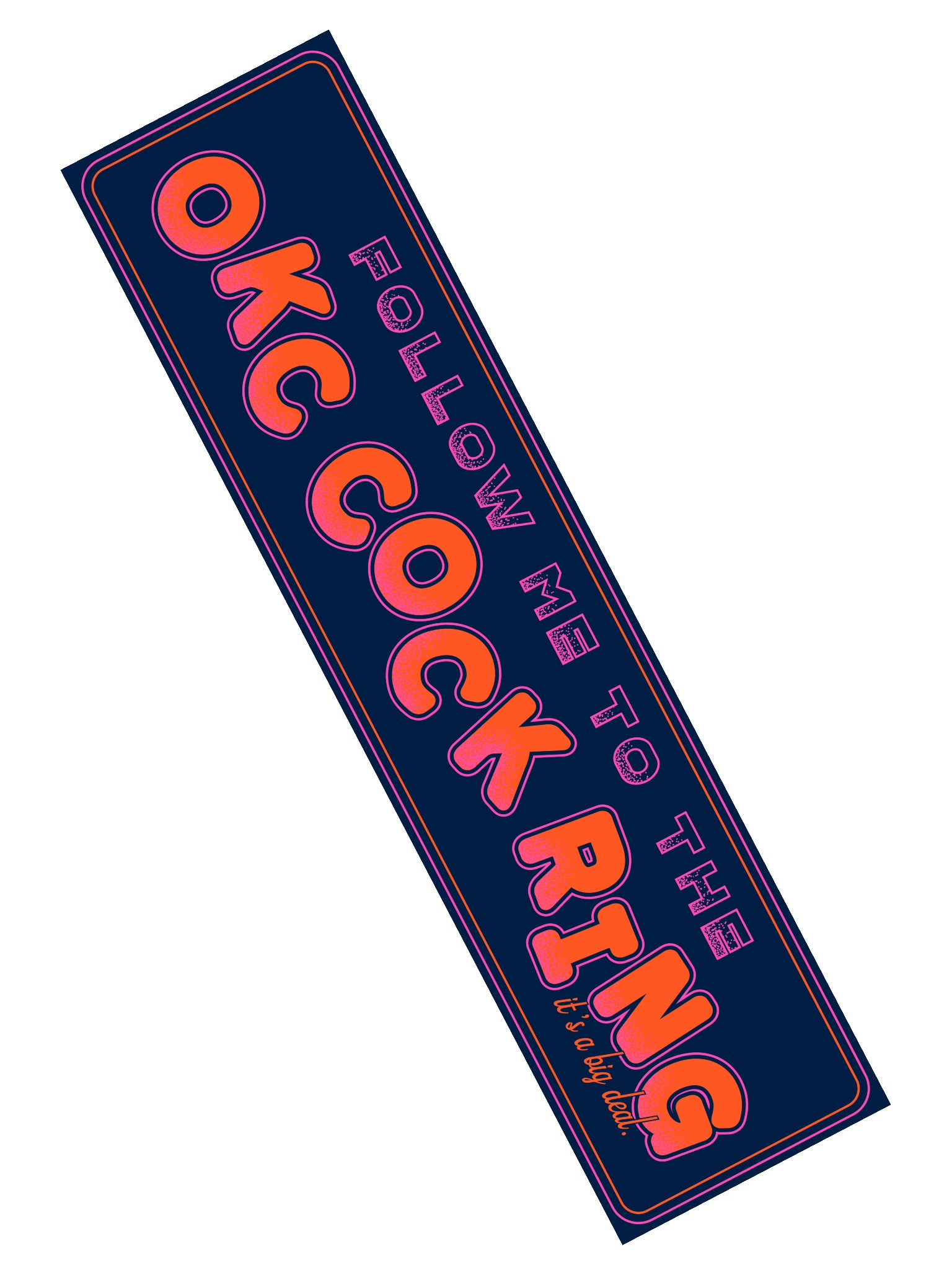 Follow Me to the OKC Cock Ring product image (2)