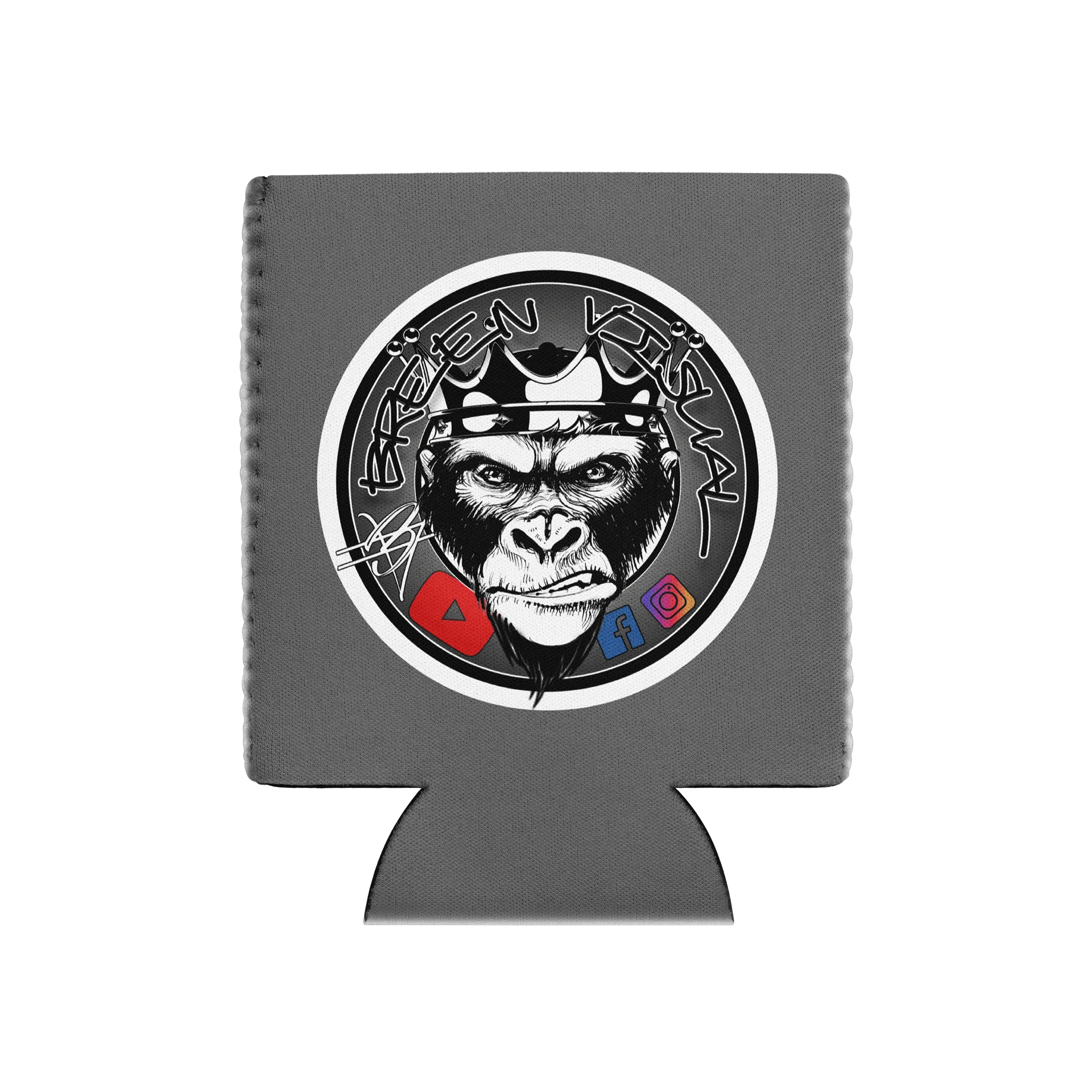 Signature 1 Gorilla Koozie - Grey (regular) product image (1)