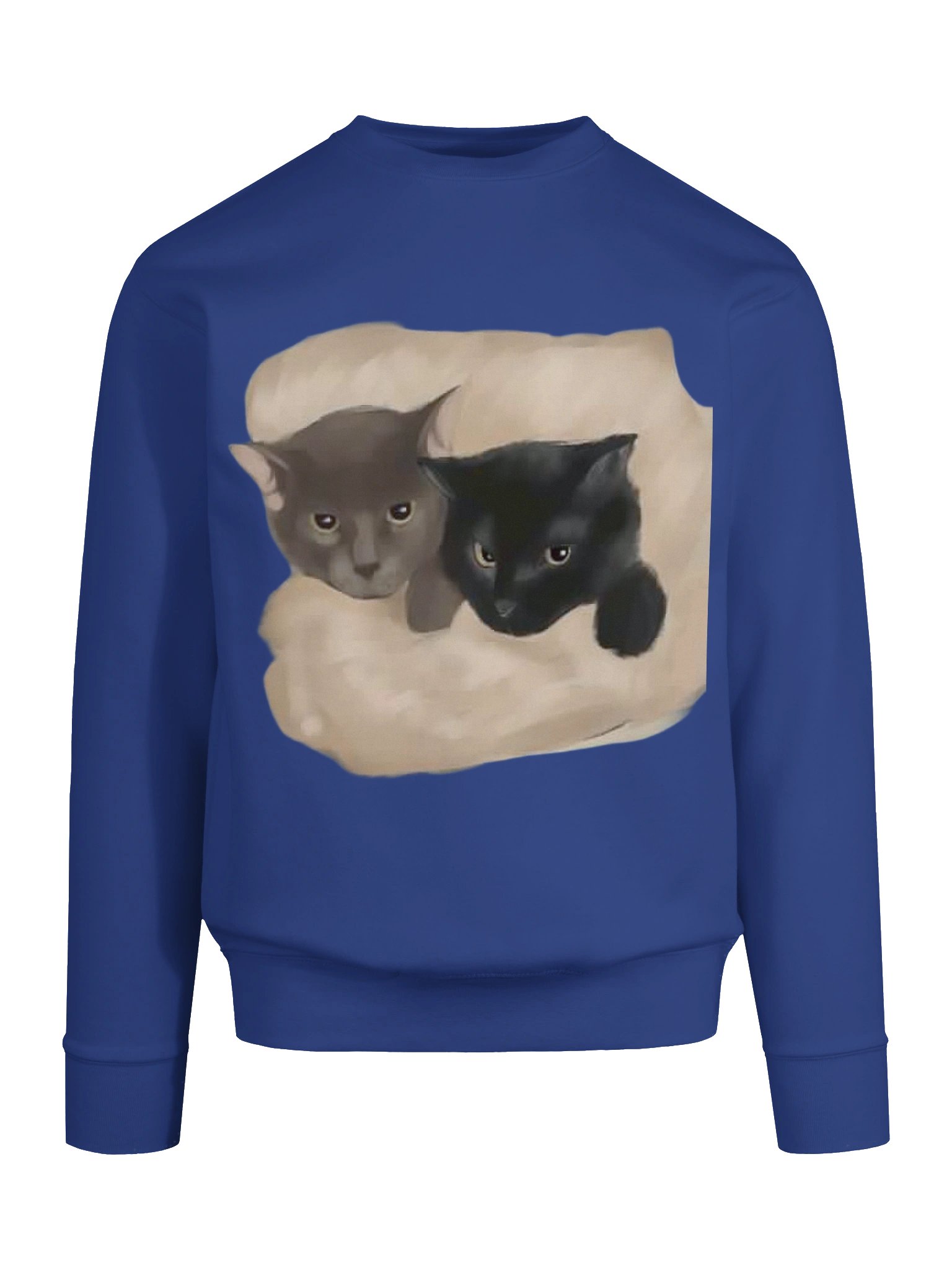 Frieda's cats - the real stars of the show, long sleeve sweatshirt product image (63)