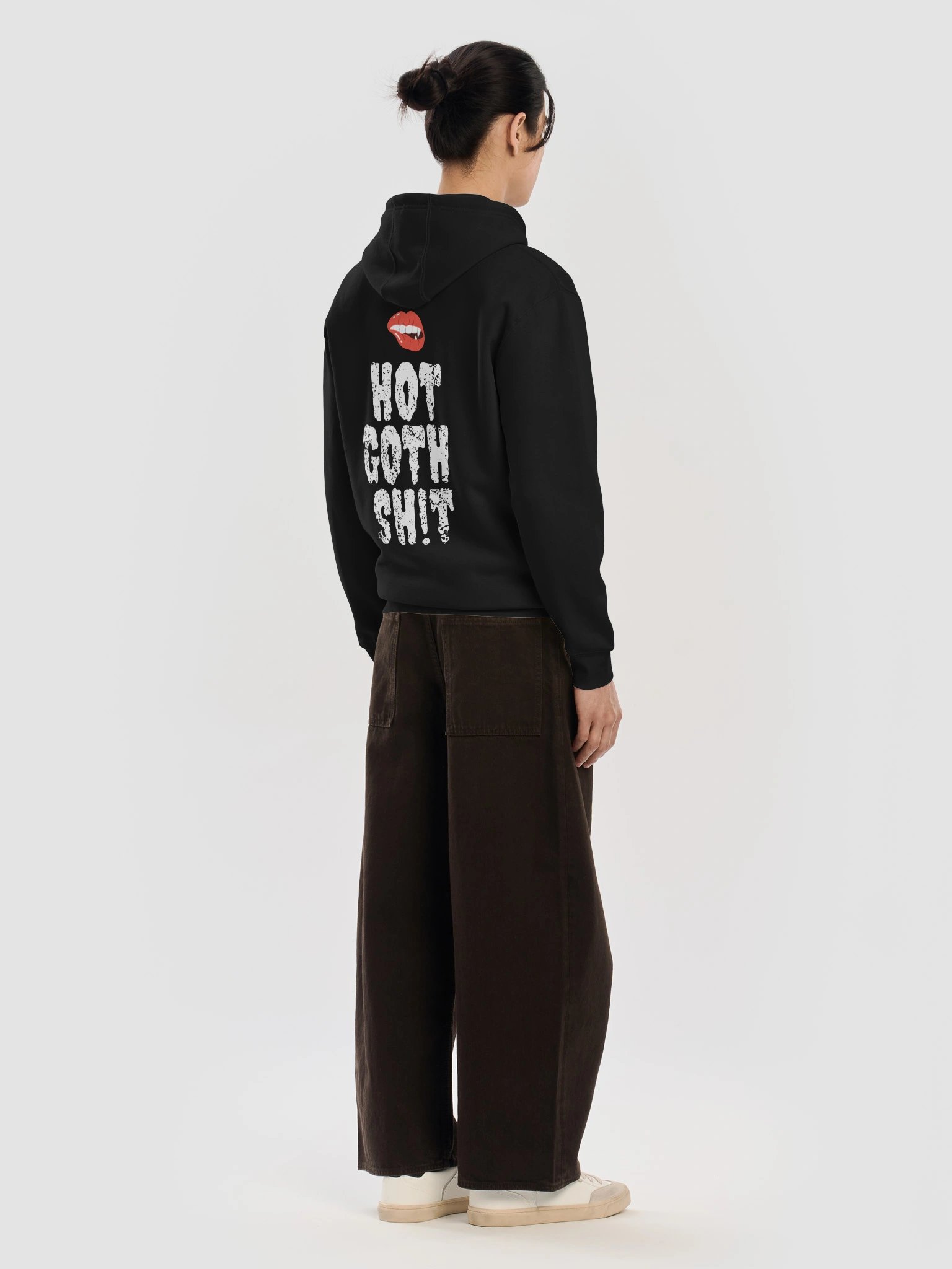 *BRAND NEW* Hot Goth Sh!t Zip-Up Hoodie product image (8)