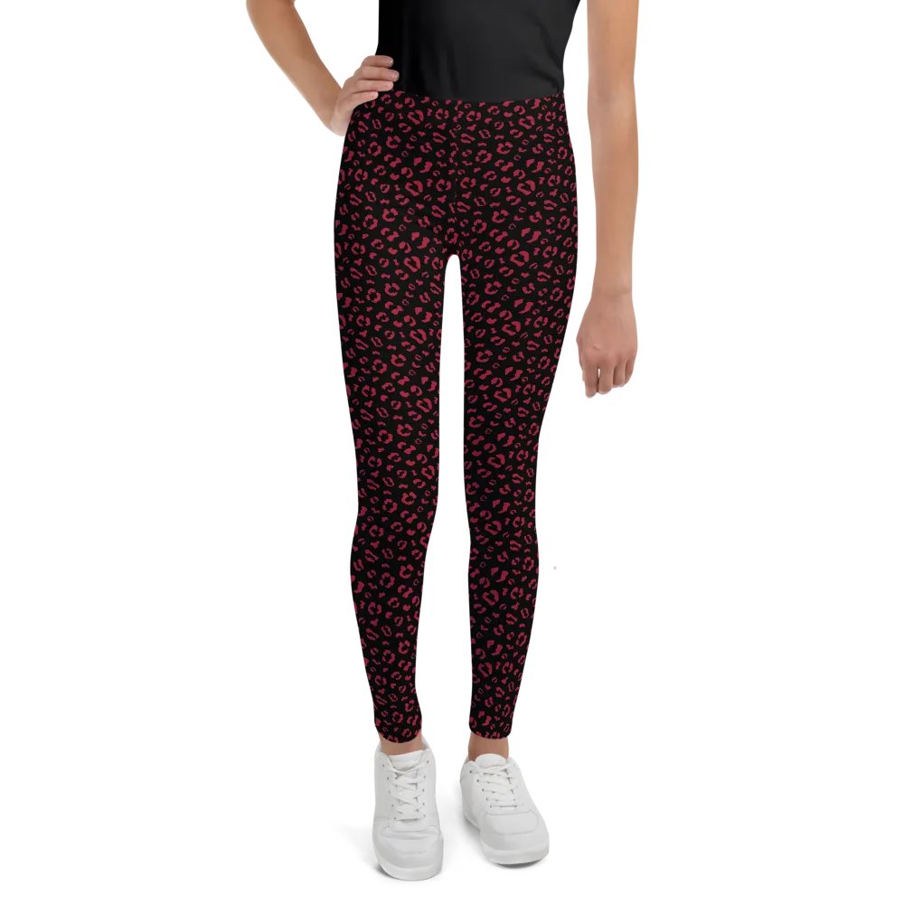 Youth Cheetah Print leggings product image (1)
