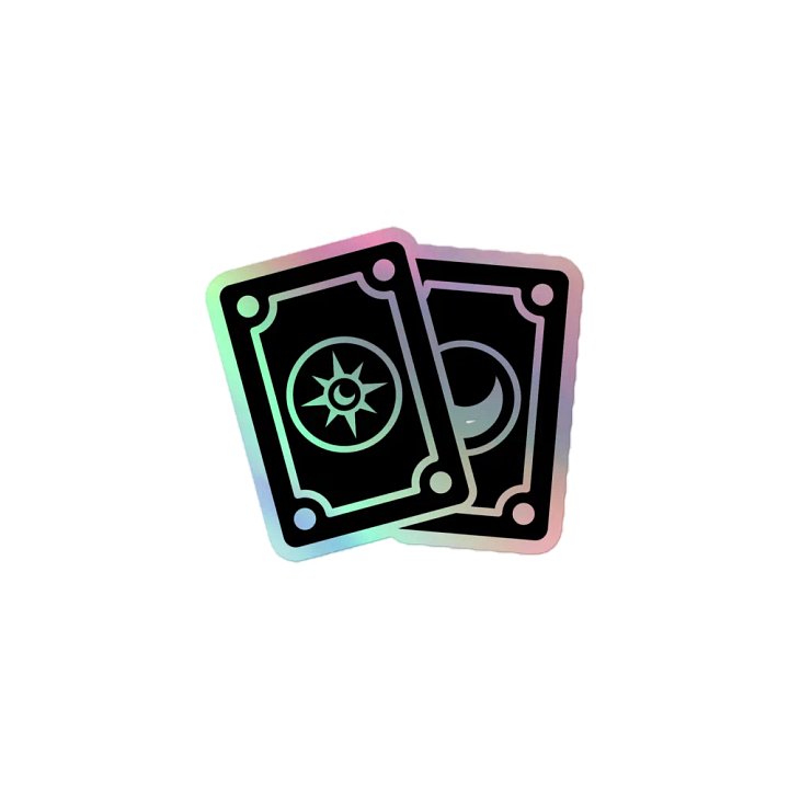 Obsidian Dreams Holographic Sticker Sheet product image (1)