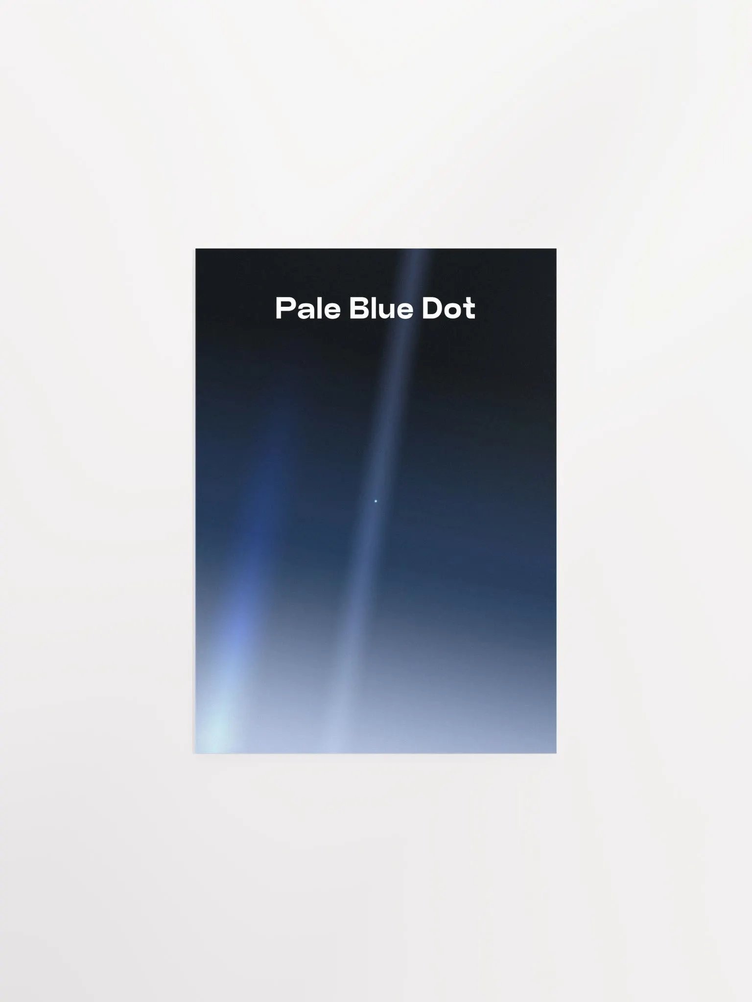 Pale Blue Dot poster, NASA Voyager 1 (2020 revision) — Space poster product image (8)