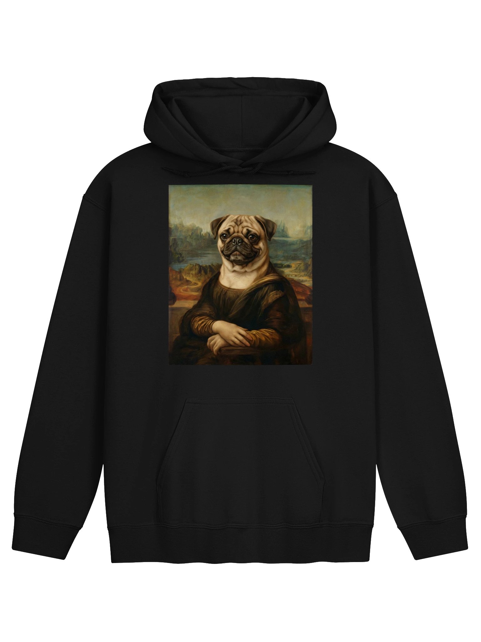 Mona Pug Hoodie product image (1)