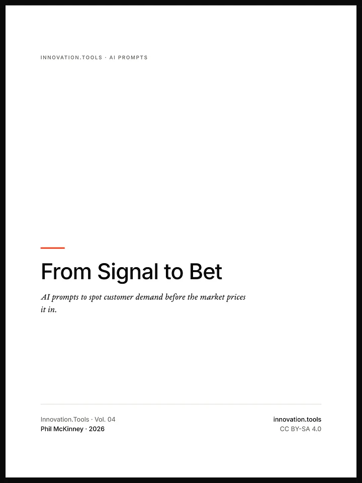 From Signal to Bet - AI Prompts to Spot Customer Demand product image (1)