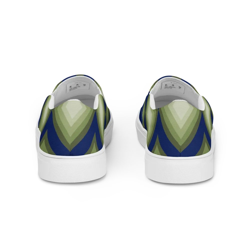 Diamond Olive Slip-Ons product image (4)